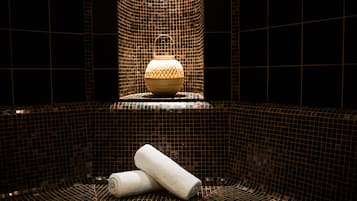 Behandlungsräume für Paare, Sauna, Dampfbad, Massageanwendungen