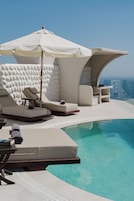 Vila executiva, 1 quarto, piscina particular, vista para o mar | Piscina particular