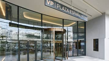 Entrada al alojamiento