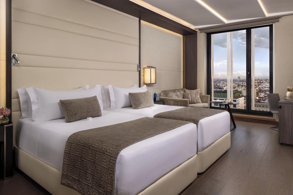 Premium bedding, down duvets, pillow-top beds, minibar