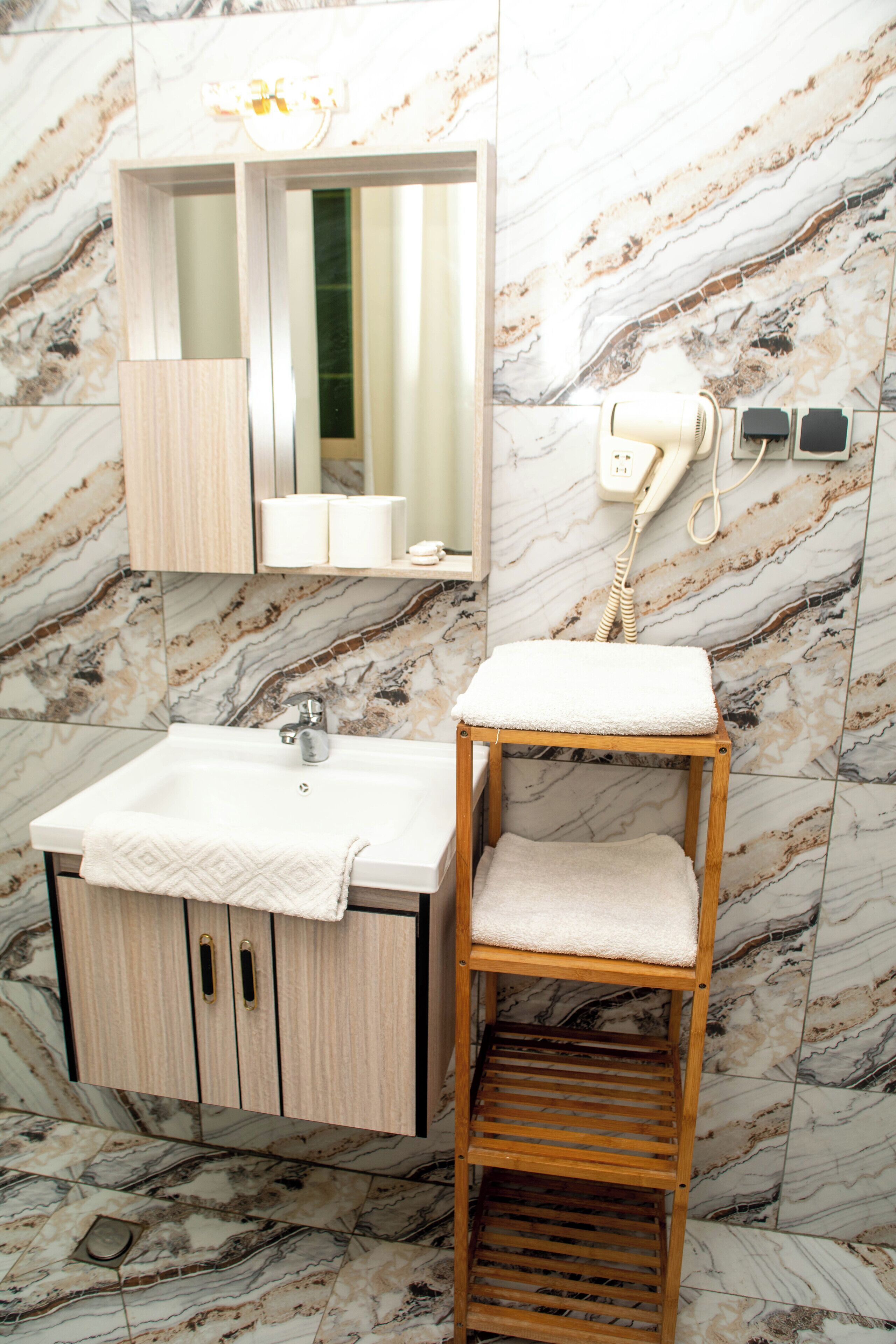 suite, kitchenette, pool view | bathroom | free toiletries, hair dryer, towels, soap