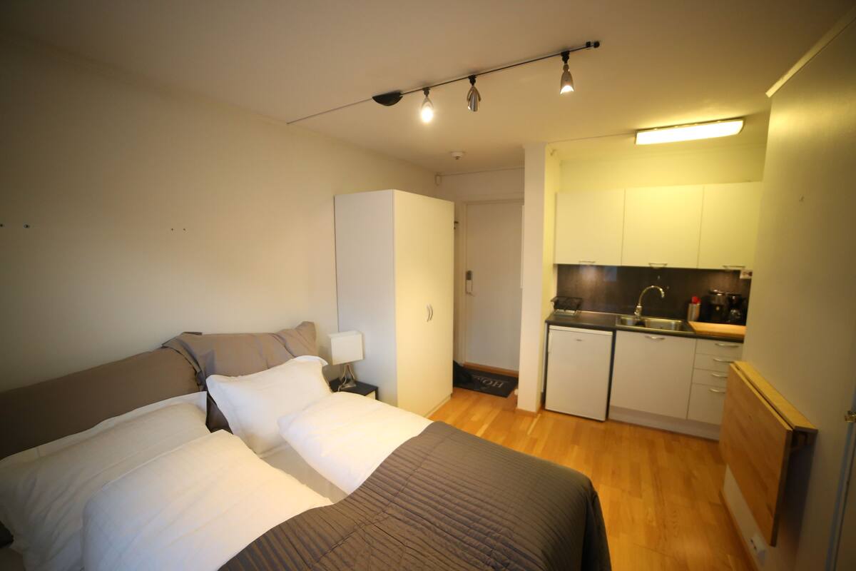 Studio | 3 Schlafzimmer, schallisolierte Zimmer, Bügeleisen/Bügelbrett