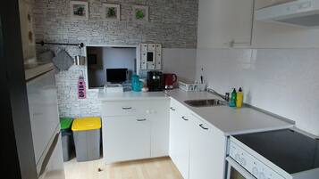 Ferienhaus, 2 Schlafzimmer, Balkon | Eigene Küche