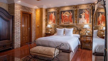 Theme Room | 1 slaapkamer, lakens van Egyptisch katoen, luxe beddengoed