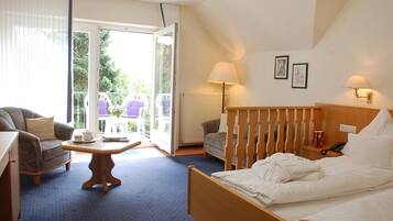 Premium-Doppelzimmer | Zimmersafe, Schreibtisch, Babybetten, kostenloses WLAN