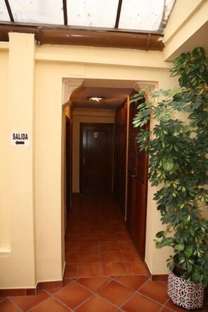 Entrada de la propiedad