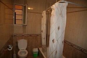 Secador de pelo, toallas