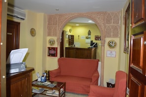 Sala de estar en el lobby