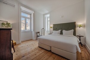 Apartamento superior, 3 habitaciones | 1 dormitorio, sábanas de algodón egipcio, ropa de cama de alta calidad