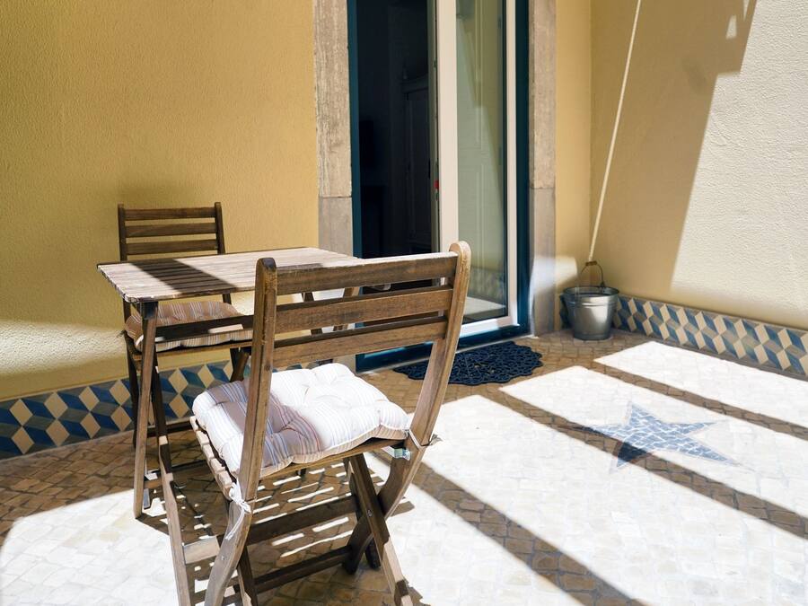 Superior kamer, 1 twee- of 2 eenpersoonsbedden, terras (São Bento V) | Terras