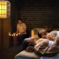 Couples treatment rooms, sauna, steam room, body treatments