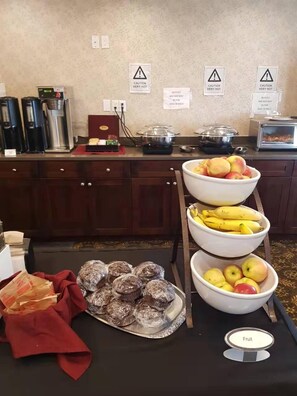 Desayuno continental incluido todos los días