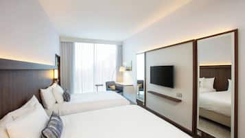 Superior Room, 2 Double Beds | In-room safe, desk, blackout drapes, soundproofing