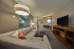 Desk, laptop workspace, blackout drapes, iron/ironing board - Hyatt Place Eugene / Oakway Center (Eugene)