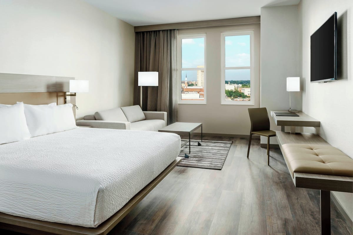 In-room safe, desk, blackout curtains, iron/ironing board