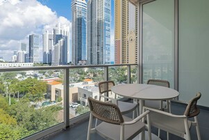 Vista del balcón