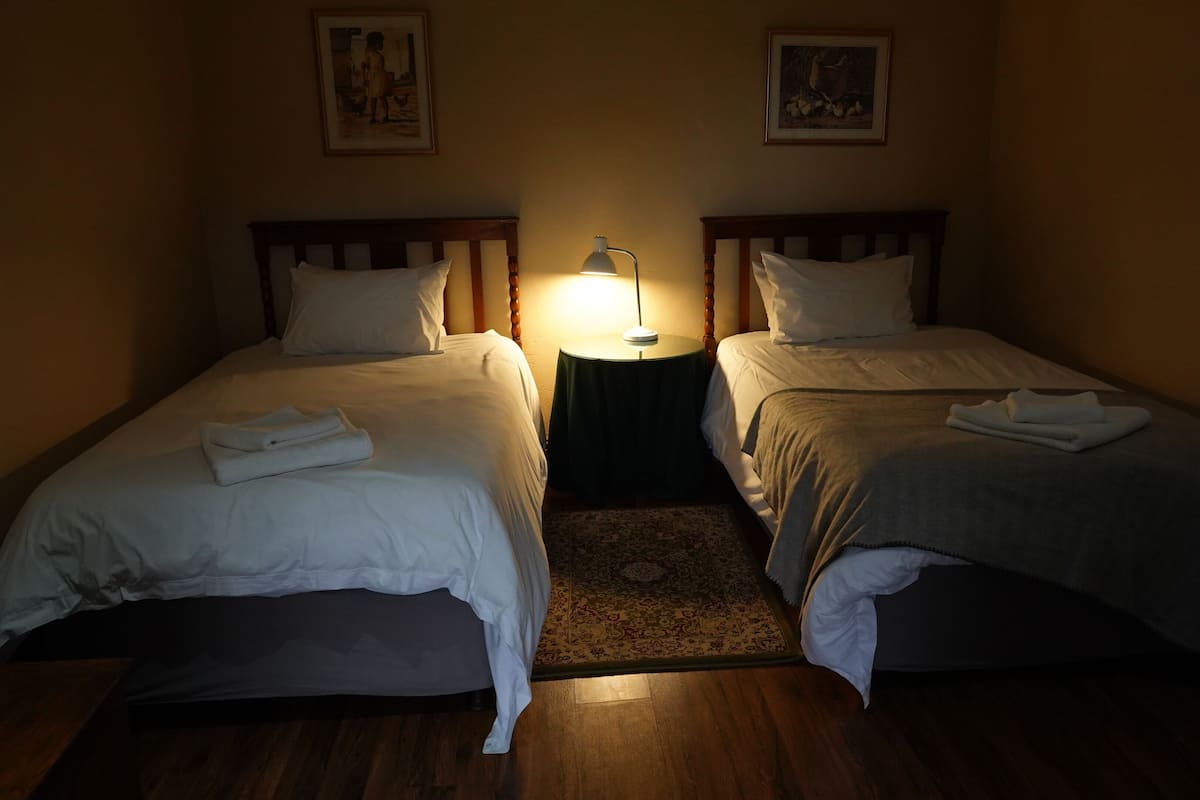 Habitación estándar con 2 camas individuales | 1 dormitorio, ropa de cama de alta calidad, decoración individual