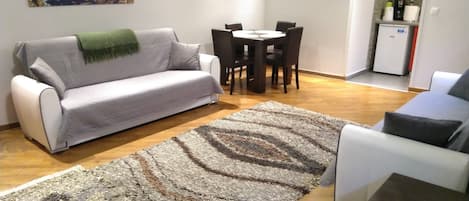 TV, video games, DVD player