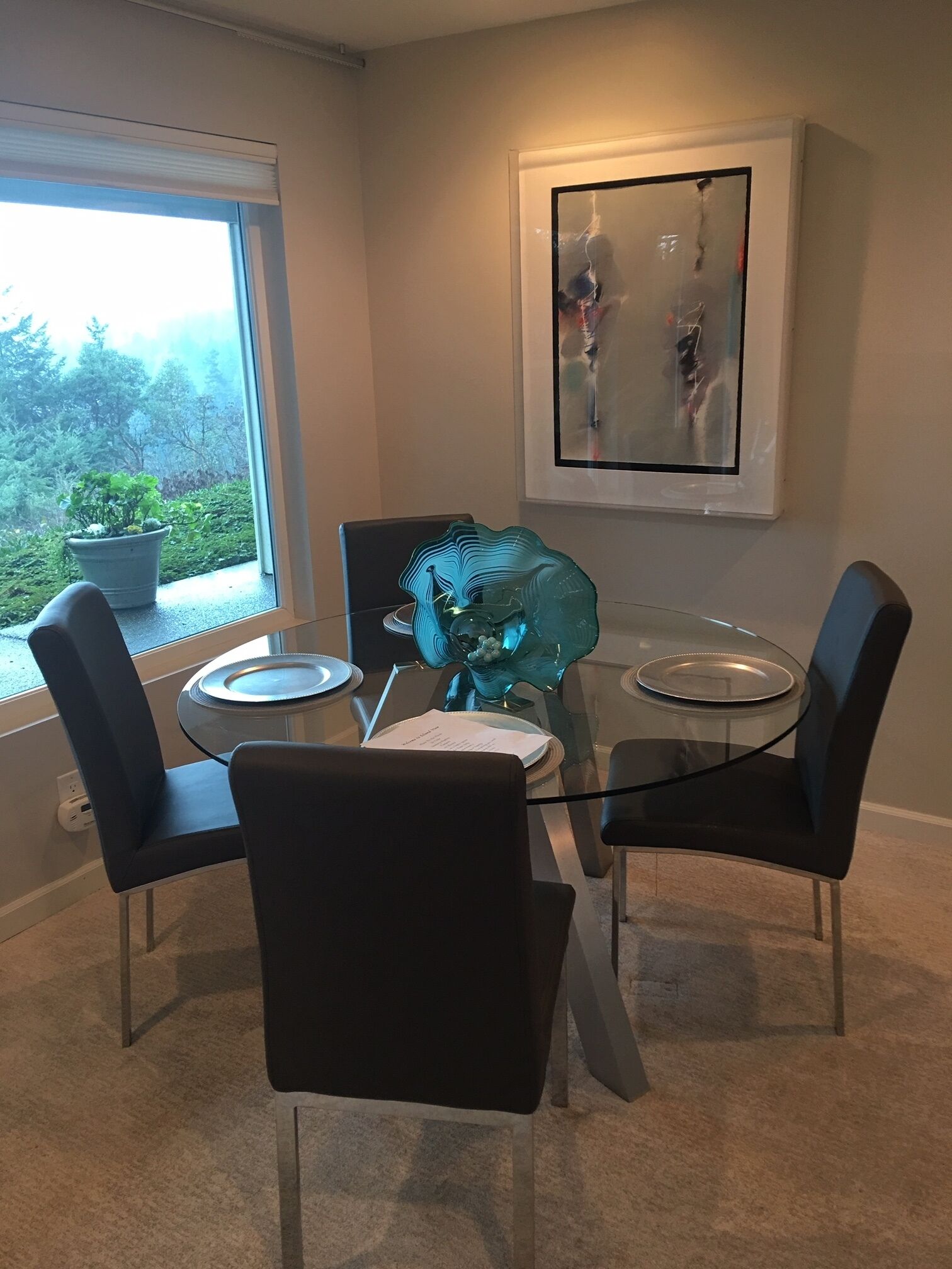 Utsikt fra overnattingsstedet