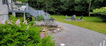 Quiet location. Home is 1/2 a mile to Seawall Beach and 3 miles to town center.