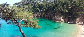 Fishermen's house in the port of Fornells (Aiguablava).