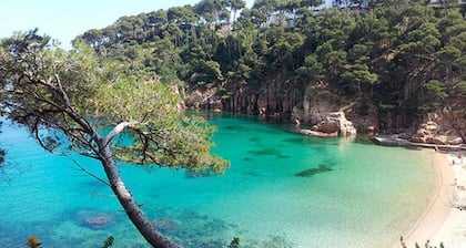 Fishermen's house in the port of Fornells (Aiguablava).