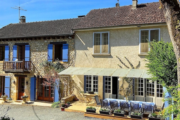 Exterior with terrace & courtyard