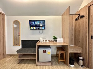 Minibar, in-room safe, laptop workspace, soundproofing