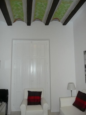 TV, DVD player, stereo