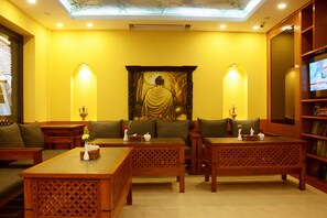 Zona de estar del vestíbulo