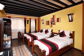 Deluxe Twin Room, 2 Twin Beds | Premium bedding, minibar, in-room safe, desk - Karma Boutique Hotel (Kathmandu)