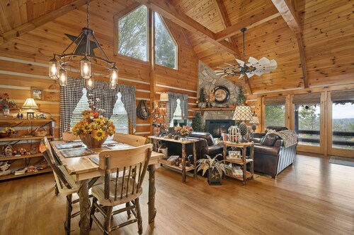 Beautiful all season's view of the Blue Ridge Mountains. 