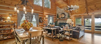 Beautiful all season's view of the Blue Ridge Mountains. 