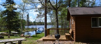 Cabane de Fisherman's Cove sur le lac Middle Gresham