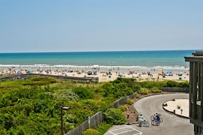 Aan het strand
