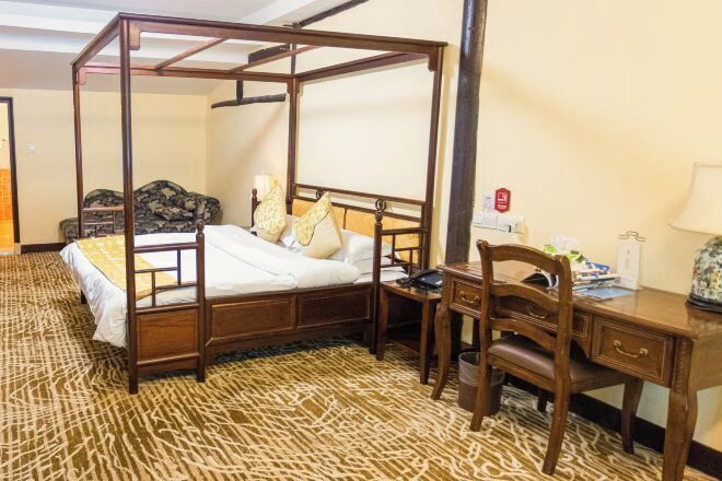 書桌、遮光窗簾/窗簾、免費 Wi-Fi