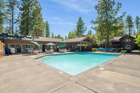 Außenpool, beheizter Pool