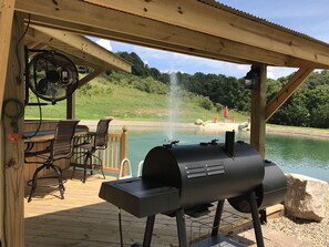 Enceinte de l’hébergement