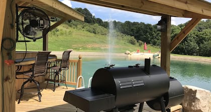 Kabine und privater Basketball Gym, Hocking Hills
