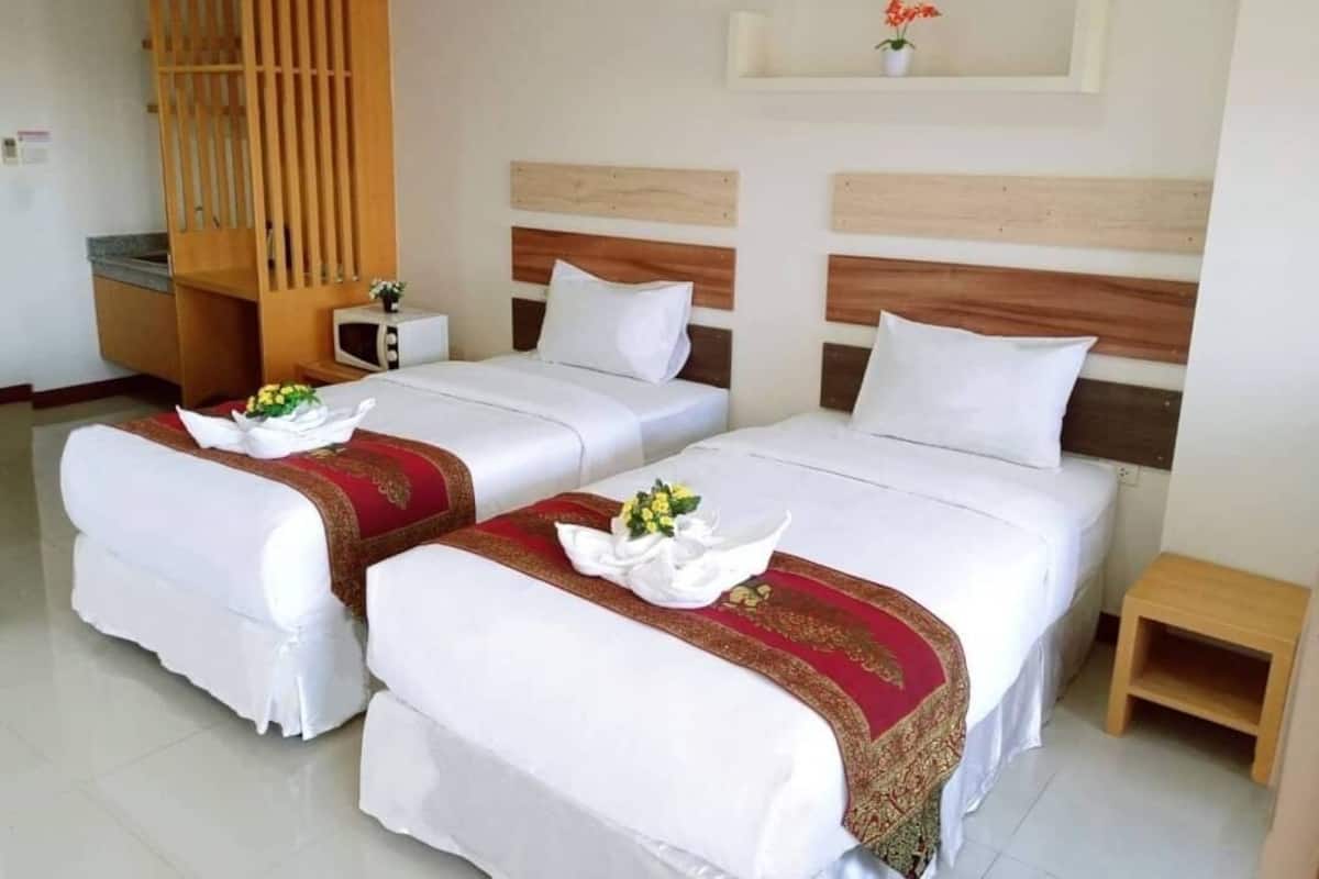 Triple Suite Room | 1 多间卧室、高档床上用品、遮光窗帘、隔音