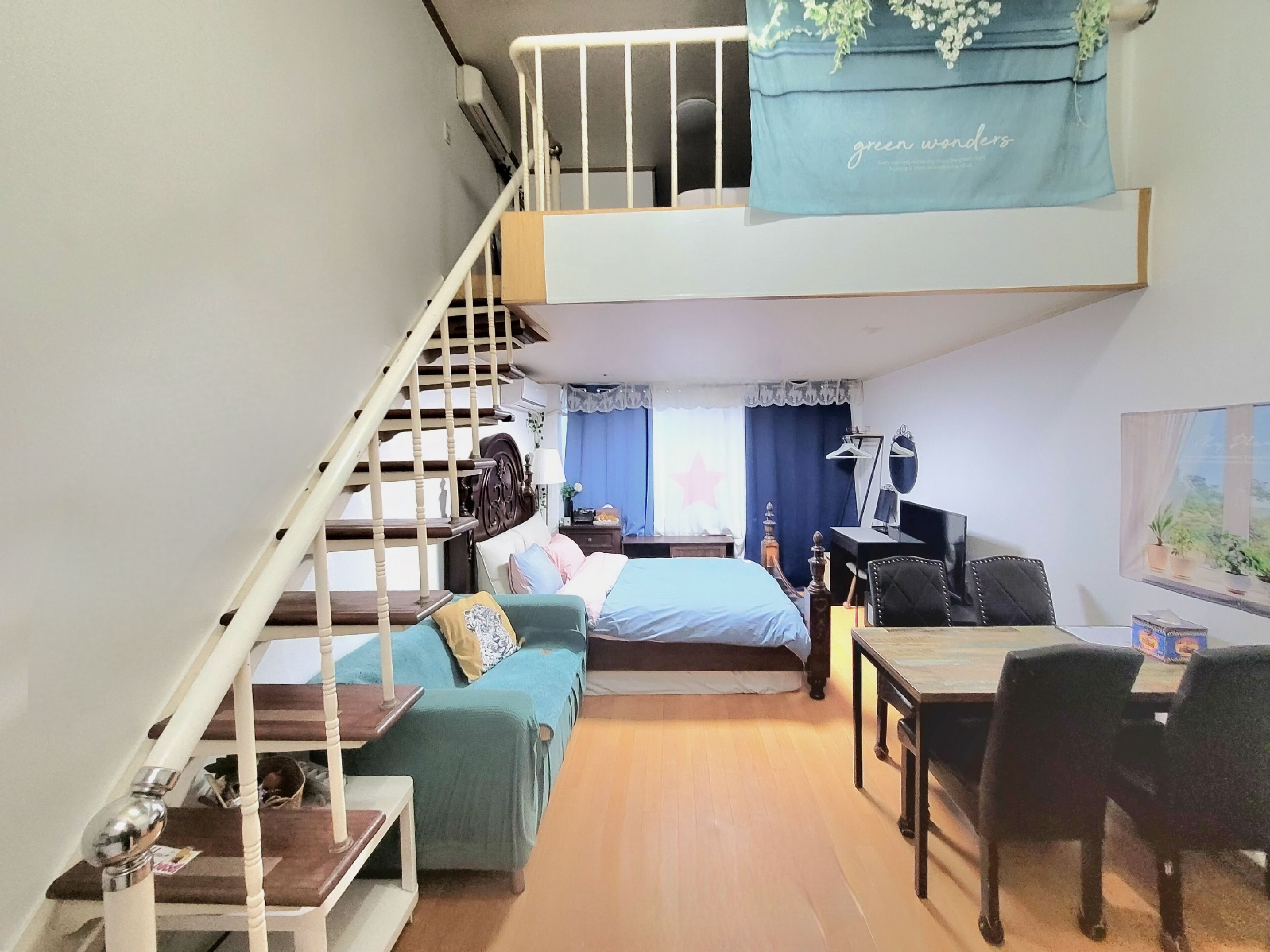 Deluxe-Maisonette, Mehrere Betten, Seeseite | 1 Schlafzimmer, hochwertige Bettwaren, Daunenbettdecken