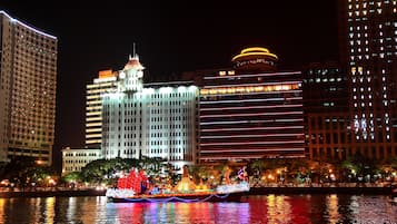 Front of property – evening/night