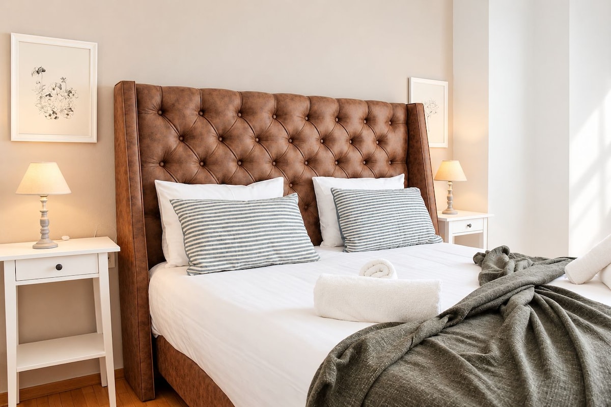 Apartament Comfort, 2 dormitoris, balcó, edifici annex (Nileos 26) | Matalassos amb encoixinament addicional i cortines opaques 