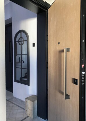 Deluxe Apartment, 2 Bedrooms, Balcony, Annex Building (Karidi 9) | Pillowtop beds, blackout drapes, soundproofing, iron/ironing board - Be My Guest Athens (Athens)