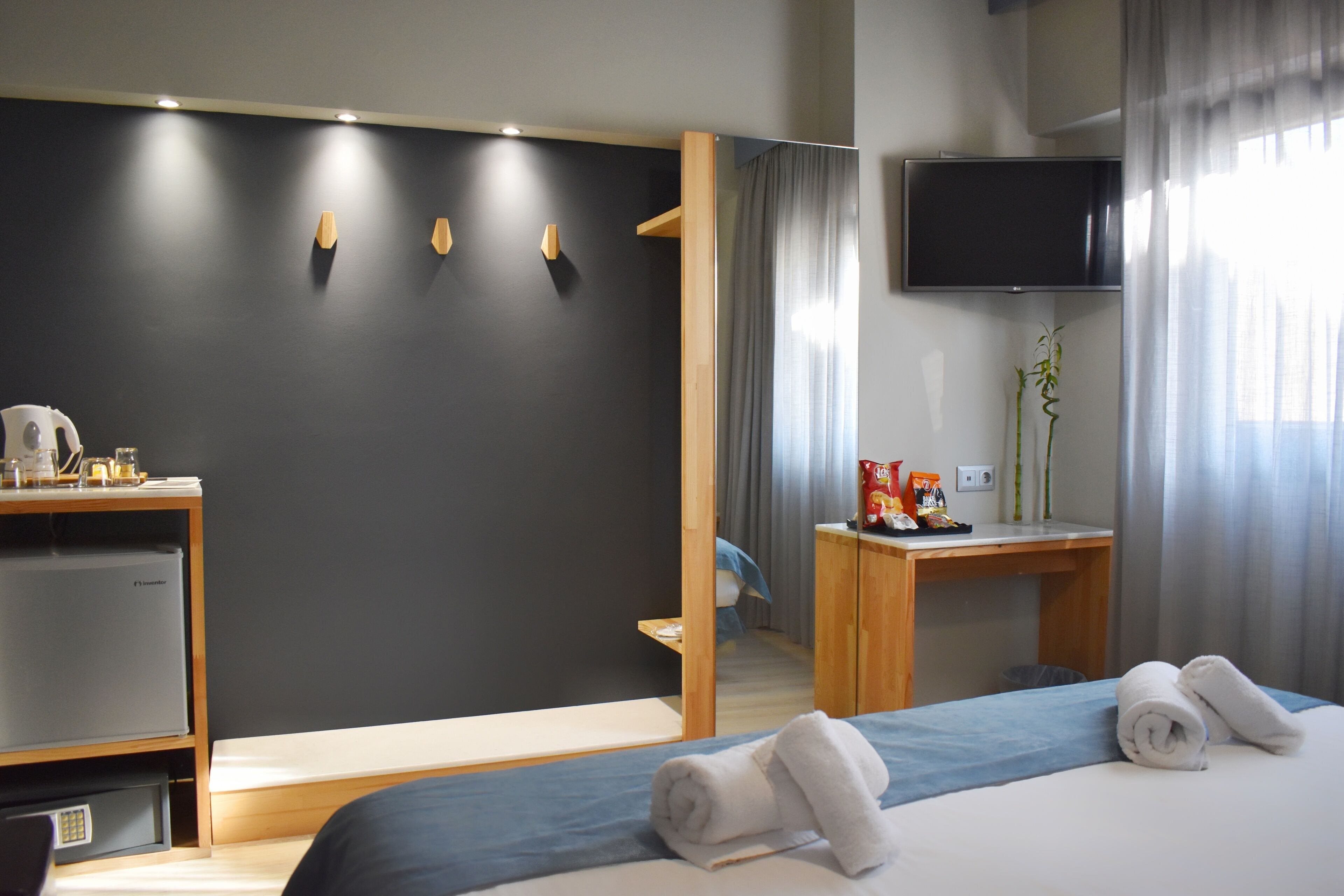 Standard Double or Twin Room | Pillow-top beds, blackout curtains, soundproofing, iron/ironing board