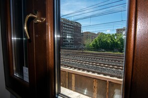 Uitzicht vanuit de kamer