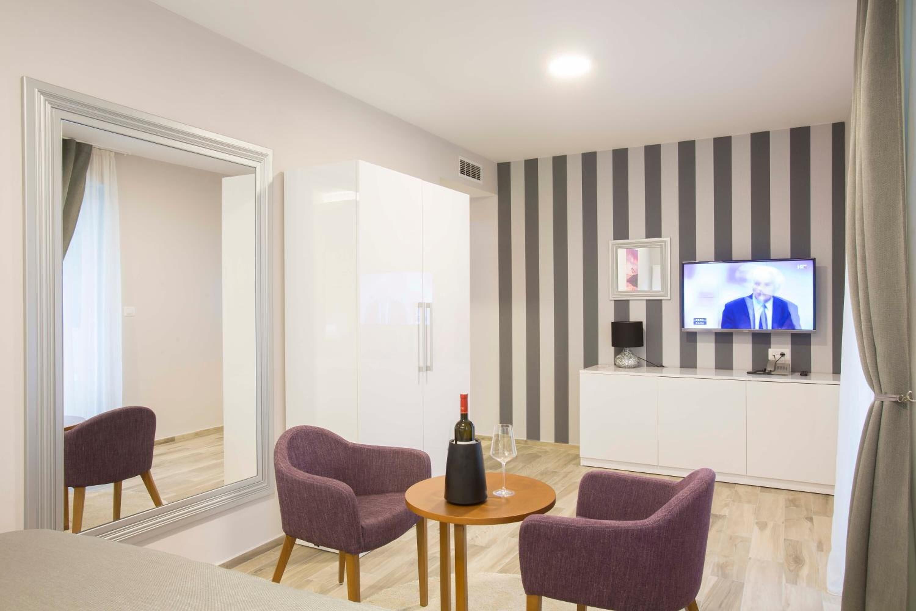 deluxe double or twin room | premium bedding, down duvets, select comfort beds, minibar