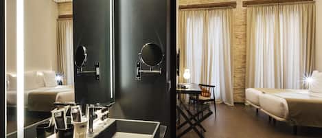 Minibar, in-room safe, desk, blackout curtains