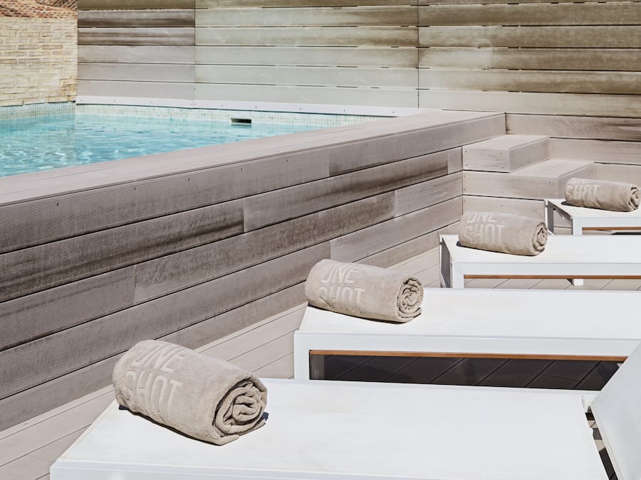 Seasonal outdoor pool