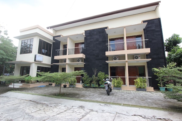 Fassade der Unterkunft